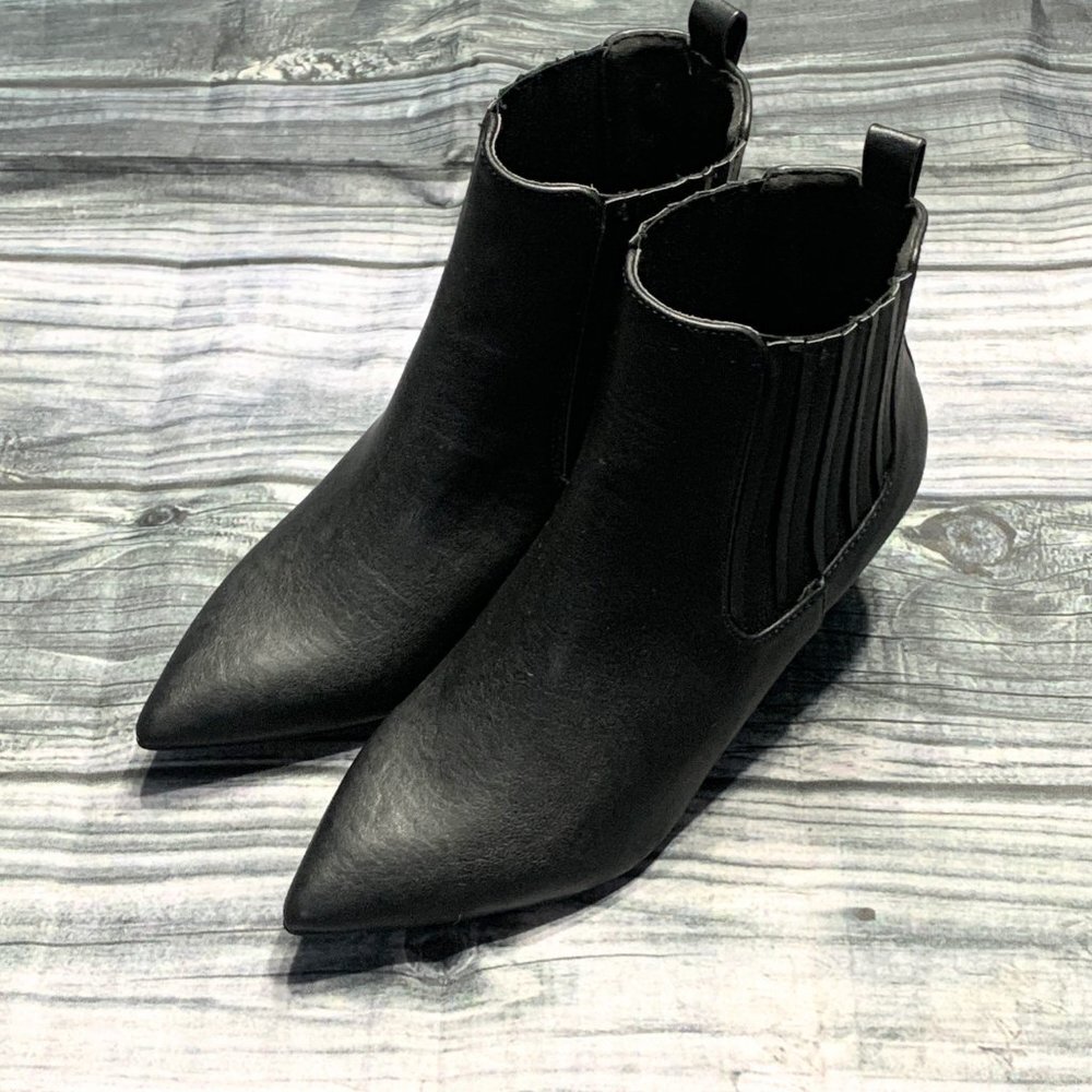 Black Ankle Booties - Picture 4 of 10